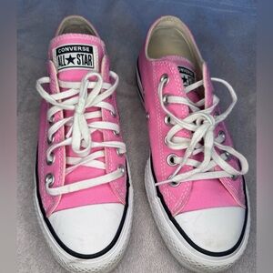 Converse All Star Pink and White Sneakers